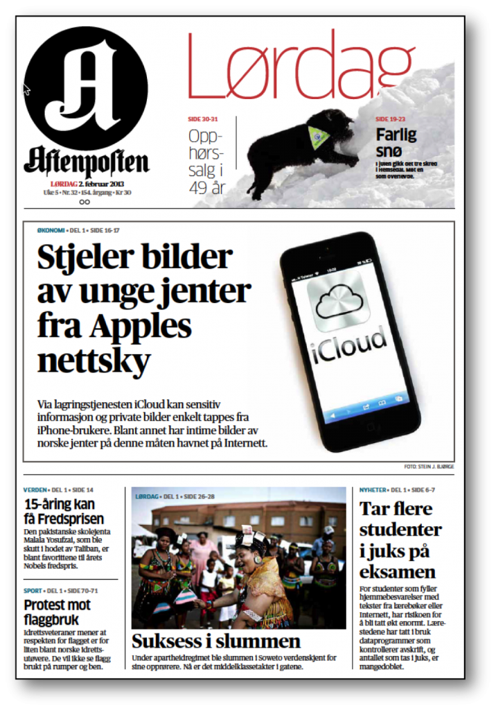 Aftenposten Forside