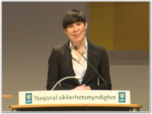 NSM Sikkerhetskonferanse 2014 Ine Eriksen Søreide