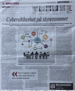 Kronikk i Computerworld